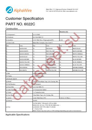 6022C SL002 datasheet  